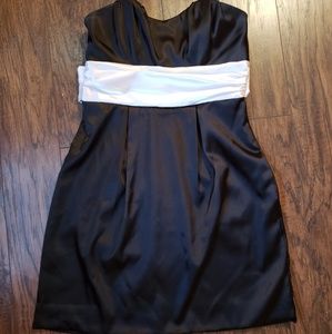 Black and white dress